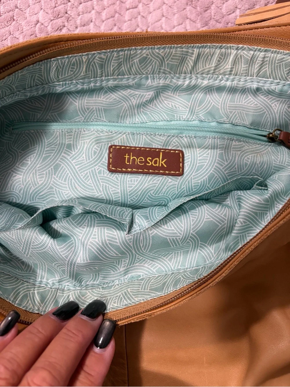 The Sak spacious leather